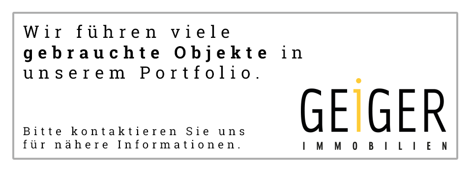 Gebrauchte Objekte.